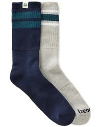 Benetton - Striped Knitted Socks (Pack Of Two) - Lyst