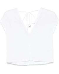 Patrizia Pepe - ノットディテール Tシャツ - Lyst