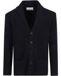 Ballantyne - Buttoned Shawl-Collar Cardigan - Lyst