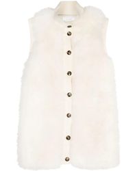 Liska - Sleeveless Cashmere Coat - Lyst