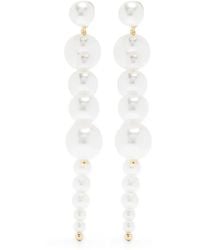 Cult Gaia - Loreli Pearl Drop Earrings - Lyst