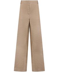 Philosophy Di Lorenzo Serafini - Wide-Leg Wool Trousers - Lyst