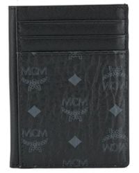 MCM - Mini N/S Cardholder - Lyst