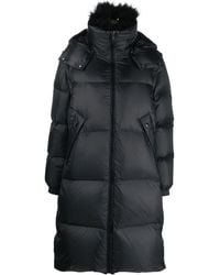 Yves Salomon - Lambswool Collar Down Coat - Lyst