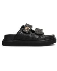 Marc Ellis - Calipso 002 Logo-Plaque Touch-Strap Sandals - Lyst