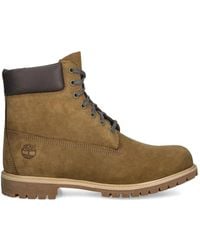 Timberland - Padded Collar Lace-Up Hiking Boots - Lyst