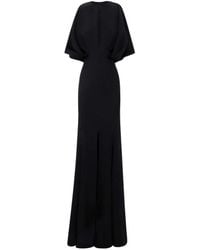 Gemy Maalouf - Cape-Sleeve Cutout Dress - Lyst