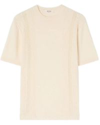 RETORI - Mixed-Stitch Knit T-Shirt - Lyst