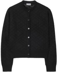 Burberry - Cardigan A Quadri - Lyst