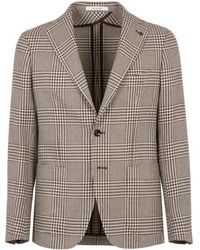 Tagliatore - Wool single-breasted blazer - Lyst