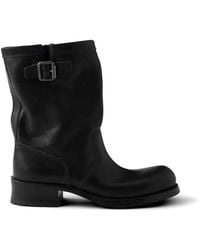 Prada - Bottes Wildy En Cuir - Lyst