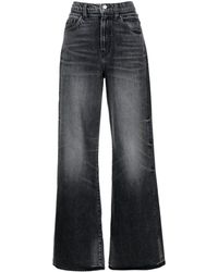 Amiri - High-waisted Wide-leg Jeans - Lyst