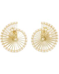 Rabanne - Orecchini Con Perle Sintetiche - Lyst