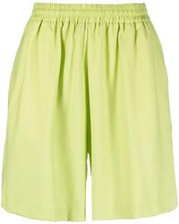 Bonsai - Elasticated-Waist Twill Shorts - Lyst