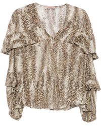 Twinset - Ruffle-Detail Top - Lyst
