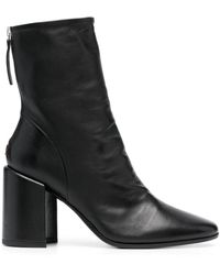 Halmanera - Bess 85mm Leather Boots - Lyst