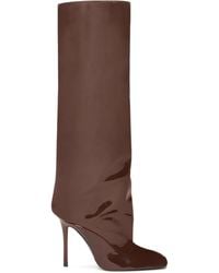 The Attico - 105Mm Sienna Patent-Leather Boots - Lyst