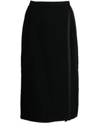 Dice Kayek - Overlapping-Panel High-Waist Skirt - Lyst