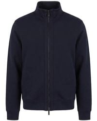 Emporio Armani - Zip-Up High-Neck Jacket - Lyst
