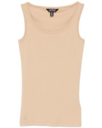 Ralph Lauren - Sleeveless Tank Top - Lyst