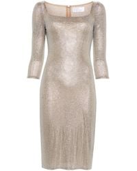 GIUSEPPE DI MORABITO - Midikleid Mit Kristallen - Lyst