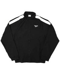 Reebok - Logo-Detail Track Jacket - Lyst