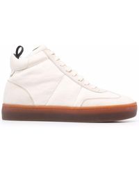 Officine Creative - Kombined High-top Leather Sneakers - Lyst