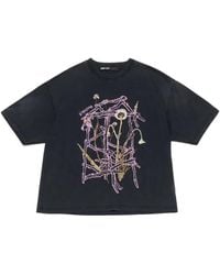 Bimba Y Lola - Graphic-Print Oversized T-Shirt - Lyst
