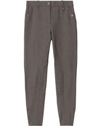 Burberry - Hose Mit Logo-Detail - Lyst