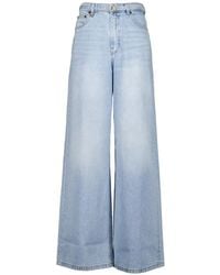 Zimmermann - Indra Wide-leg Jeans - Lyst
