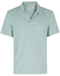 MC2 Saint Barth - Jeremy Terry-Cloth Polo Shirt - Lyst