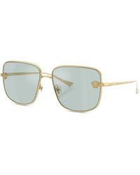 Versace - 2282 Medusa Square-frame Sunglasses - Lyst