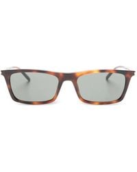 Saint Laurent - Betty Tortoiseshell-Pattern Sunglasses - Lyst