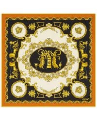 Versace - Hall Of Heroes Print Scarf - Lyst