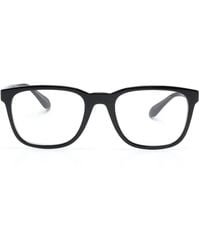Giorgio Armani - Brille Im Wayfarer-Design - Lyst