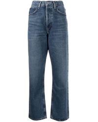 Agolde - 90's Wide-leg Organic Cotton Jeans - Lyst