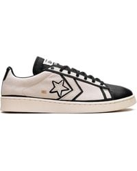 Converse - X Joshua Vides Pro Leather Ox "Natural Ivory" Sneakers - Lyst