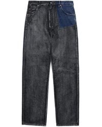MM6 by Maison Margiela - Wide Jeans - Lyst