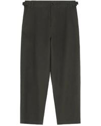 Lemaire - Adjustable-Waistband Carrot Trousers - Lyst