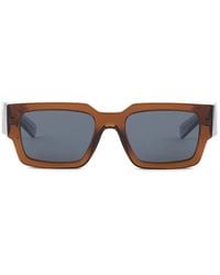 Prada - Symbole Square-Frame Sunglasses - Lyst