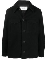 Ami Paris - Flap Pockets Shirt Jacket - Lyst