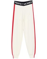 Perfect Moment - Side-Stripe Logo-Waistband Track Pants - Lyst