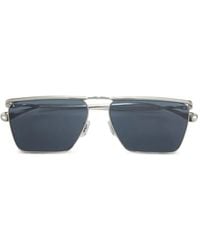 Jil Sander - Wireframe Rectangle-Frame Sunglasses - Lyst