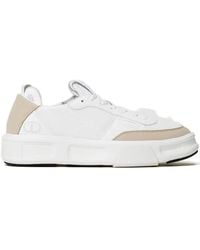 Twinset - Two-Toned Leather Sneakers - Lyst