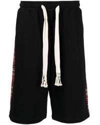 FIVE CM - Drawstring Cotton Bermuda Shorts - Lyst