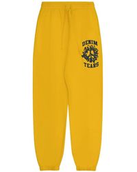 DENIM TEARS - Denim U Logo-Print Track Pants - Lyst