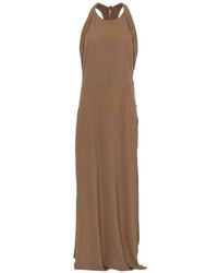 Blumarine - Halterneck Maxi Dress - Lyst