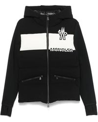 Moncler - Chaqueta con logo en relieve - Lyst
