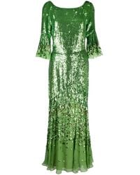 Temperley London - Celestial スパンコール マキシドレス - Lyst