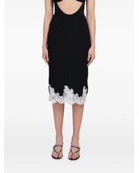 Beaufille - Mid Miuccia Lace-Trim Skirt - Lyst